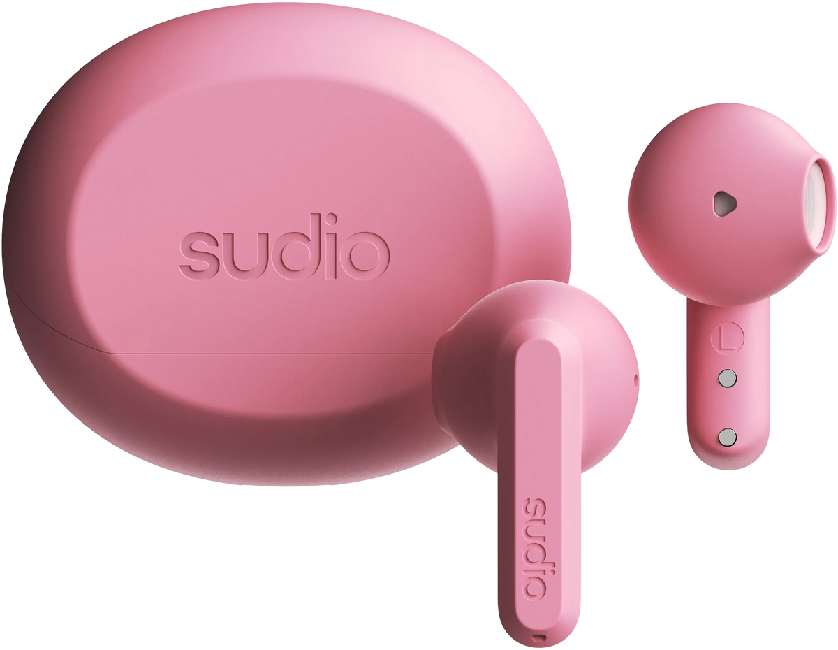 Sudio A3 Draadloze Oortjes | Roze | - Essentify