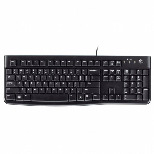Logitech Keyboard K120 | Zakelijk Bedraad Toetsenbord | QWERTY - Essentify