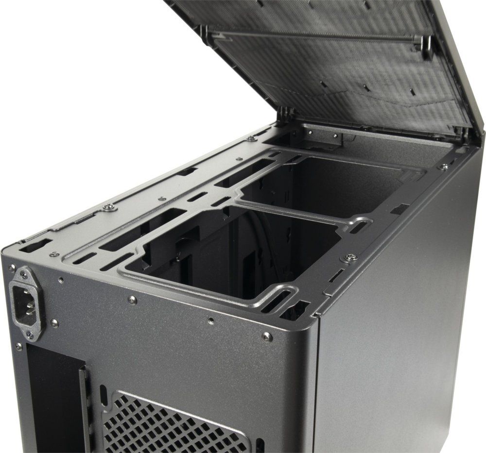Inter-Tech X2 Duplex | Micro Tower Case | Zwart