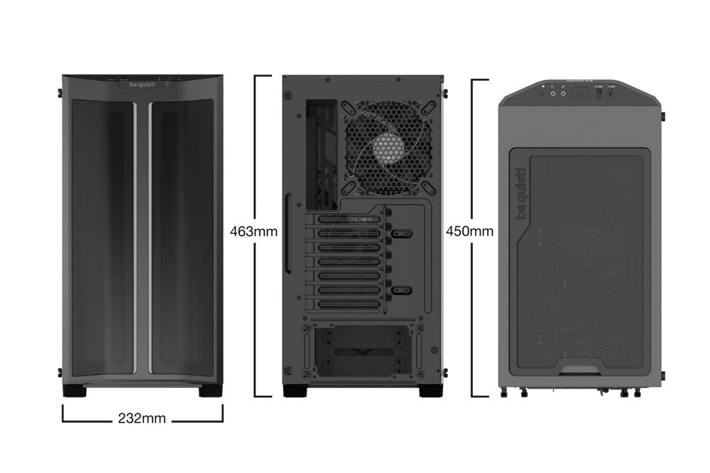 be quiet! Pure Base 500DX RGB | Midi Tower | Zwart