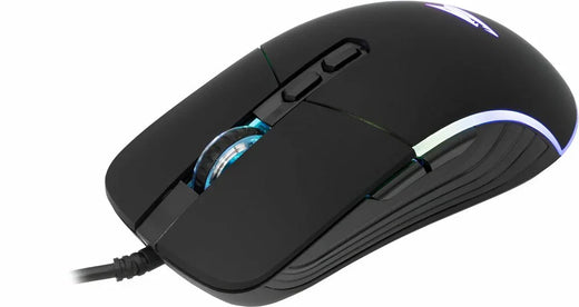 Baracuda NAUTILUS RGB | Bekabelde Gaming Muis | Rechtshandig | USB-A | 12800 DPI | Zwart - Essentify