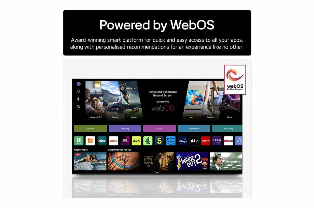 LG NANO80 AI | 55″ 4K Ultra HD NanoCell Smart TV | webOS | HDR10 | 60Hz - Essentify