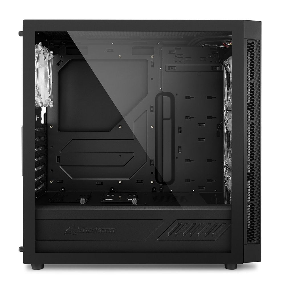 Sharkoon TG6M RGB | Midi Tower Behuizing | Zwart