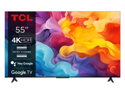 TCL 55P61B 55" | 4K Ultra HD LED Smart TV | Google TV | HDR10 | 60Hz | Wifi & Bluetooth - Essentify