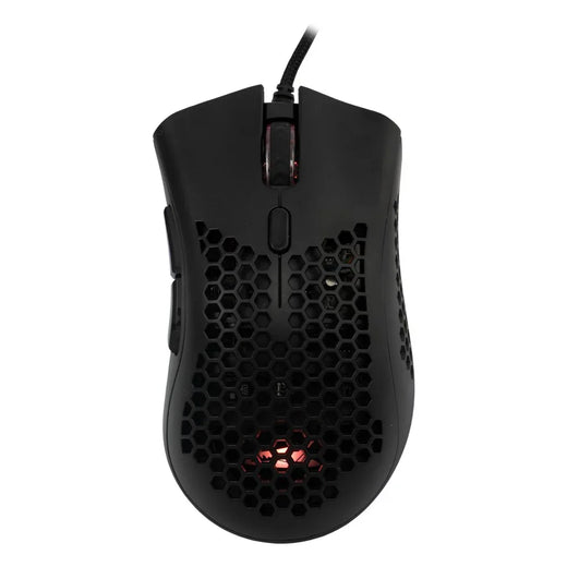 Baracuda CORAL RGB | Bedrade Gaming Muis | USB-A | 12800 DPI | Zwart - Essentify