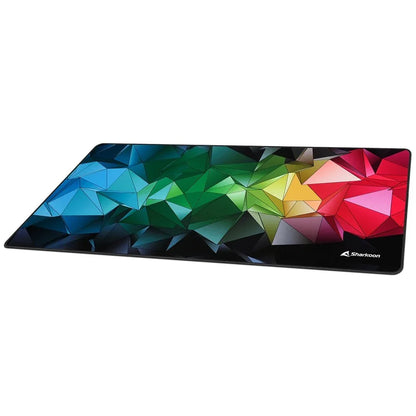 Sharkoon SKILLER SGP30 | Gaming-muismat | XXL-formaat (900 x 400 mm) | Waterafstotend textiel | Antislip rubberen onderzijde | Meerkleurig - Essentify