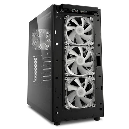 Sharkoon TG6M RGB | Midi Tower Behuizing | Zwart