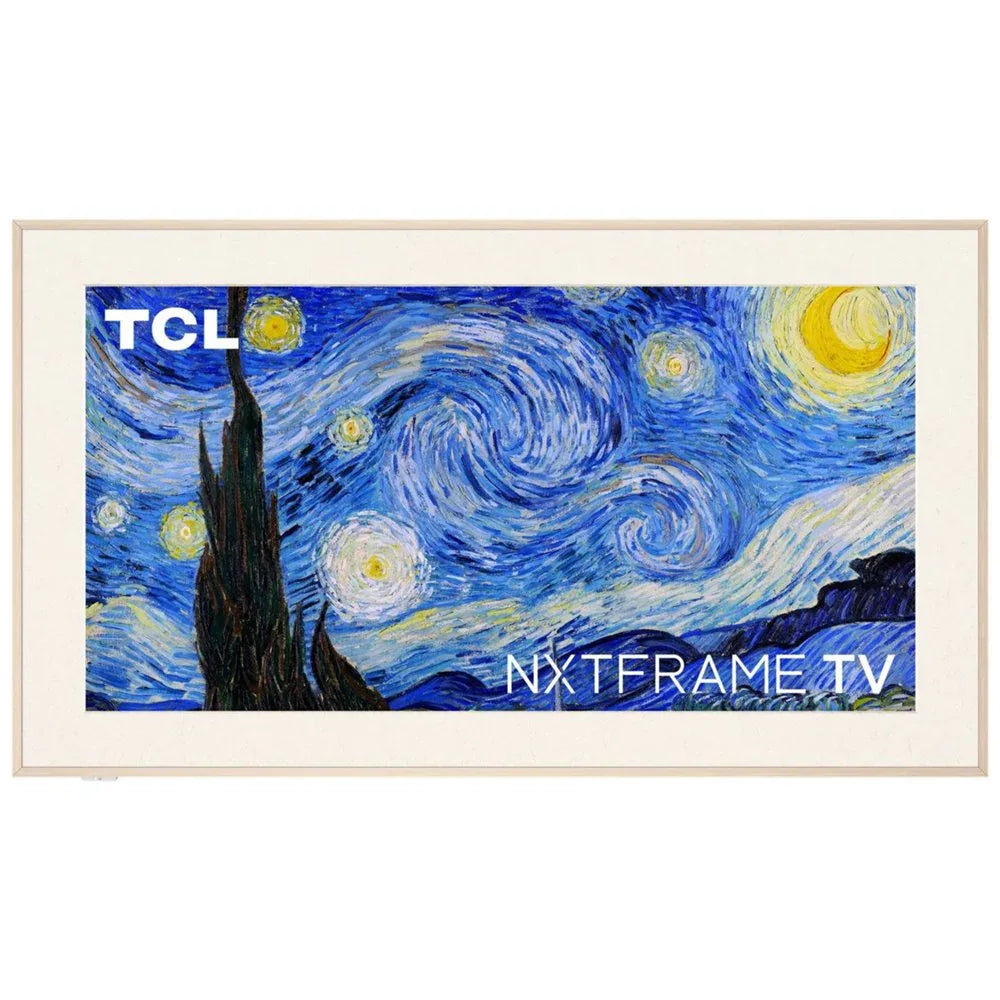 TCL NXTFRAME 65A300W | 65" 4K Ultra HD QLED Smart TV | Google TV | Dolby Vision | 120Hz - Essentify