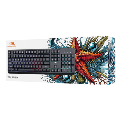 Baracuda STARFISH RGB | Bedraad Gaming Toetsenbord | QWERTY - Essentify