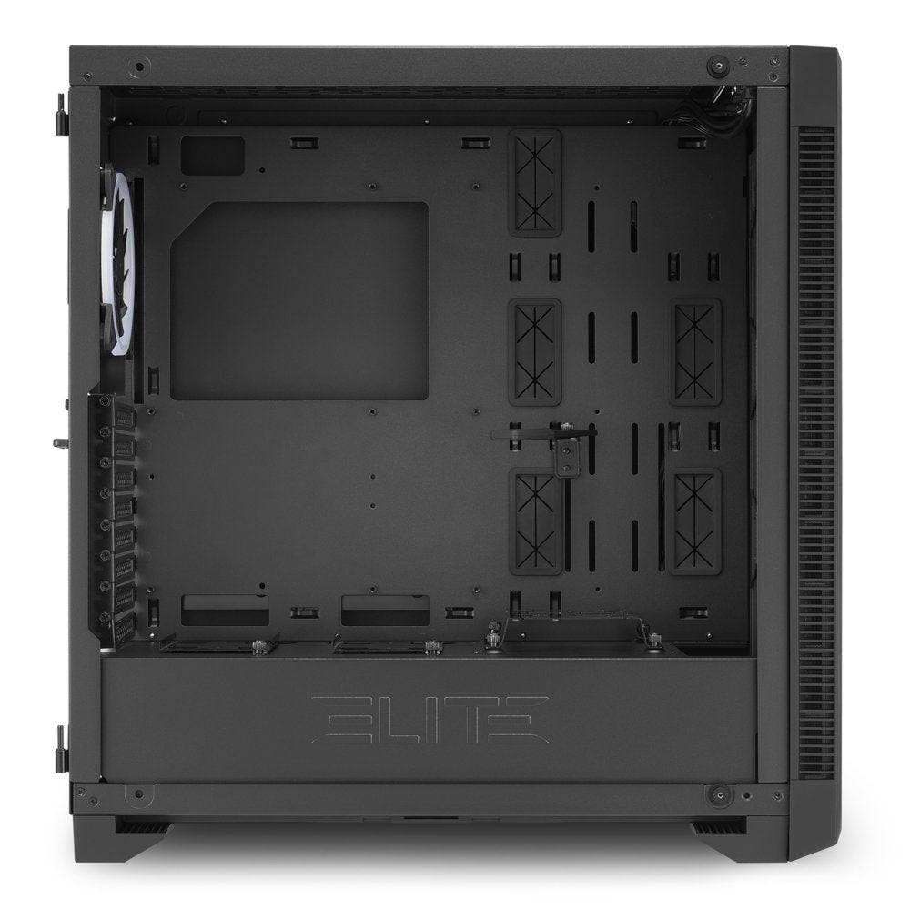 Sharkoon ELITE SHARK CA200M | Midi Tower Behuizing | Zwart