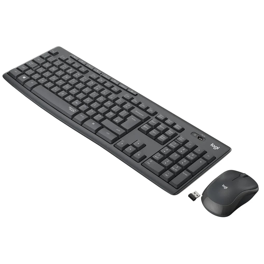 Logitech MK295 Silent | Draadloze Muis en Toetsenbordcombo | QWERTY - Essentify