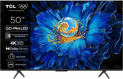 TCL 50C6KS | 50" 4K Ultra HD Mini LED Smart TV | Google TV | Dolby Vision | 60Hz (2025) - Essentify
