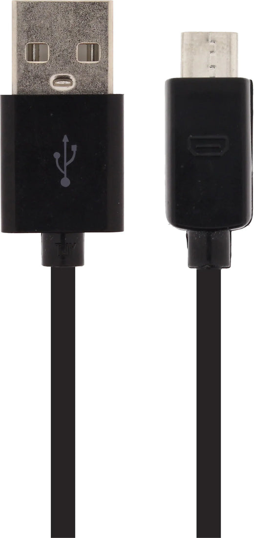Xccess Data Cable Micro Usb Black - Essentify