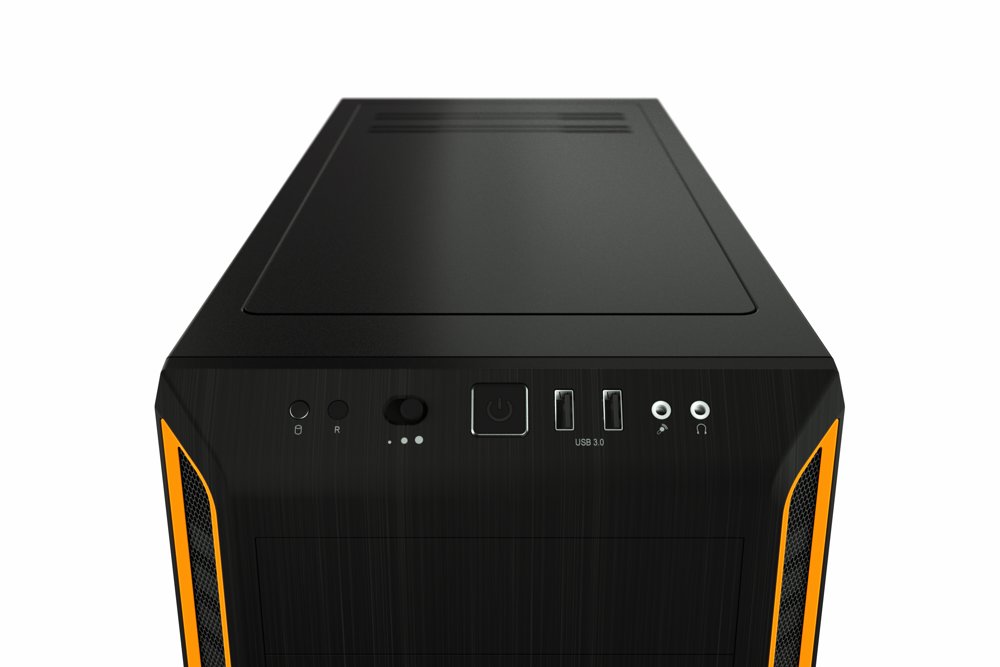be quiet! Pure Base 600 Window | Midi Tower Case | Zwart/Oranje