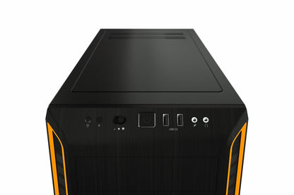be quiet! Pure Base 600 Window | Midi Tower Case | Zwart/Oranje