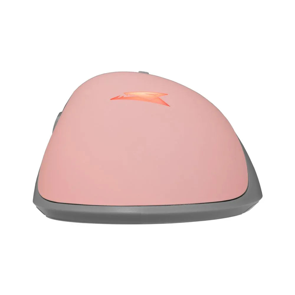 Baracuda LOBSTER RGB | Bekabelde Gaming Muis | USB-A | 6400 DPI | Roze - Essentify