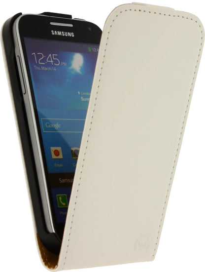 Mobilize Ultra Slim Flip Case Samsung Galaxy S4 Mini I9195 White - Essentify