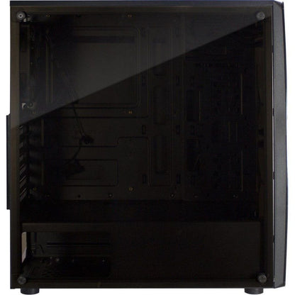 Inter-Tech Thunder Blue Light | Midi Tower Case | Zwart | RENEWED