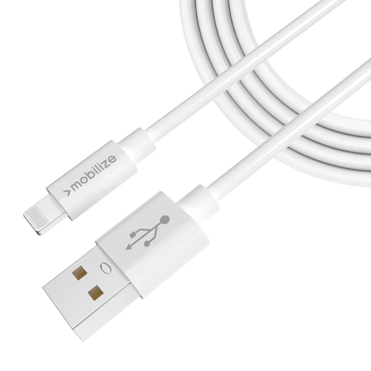 Mobilize Cable Usb To Apple Mfi Lightning 1M. 12W White - Essentify