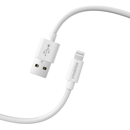 Mobilize Cable Usb To Apple Mfi Lightning 1M. 12W White - Essentify