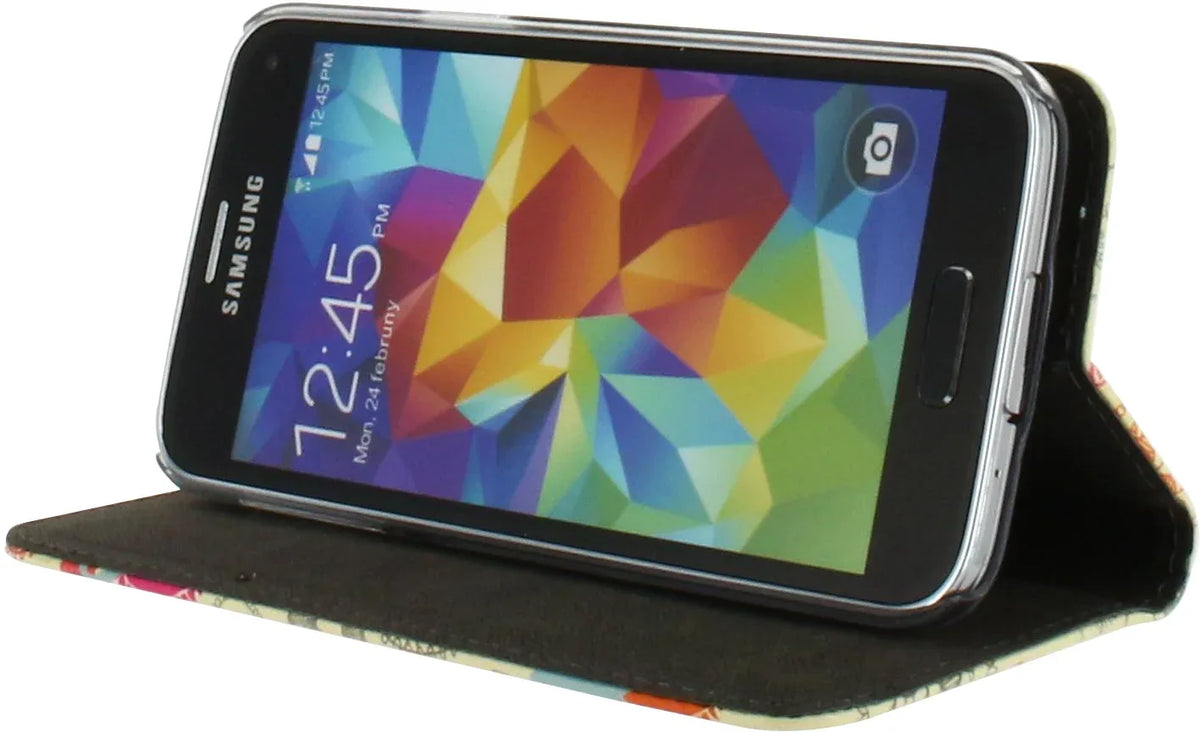 Mobilize Premium Magnet Book Case Samsung Galaxy S5 Mini Cupid - Essentify