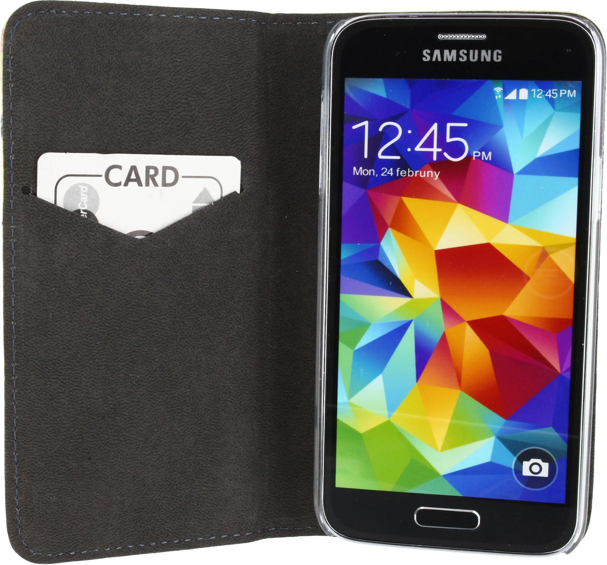 Mobilize Premium Magnet Book Case Samsung Galaxy S5 Mini I Love You - Essentify
