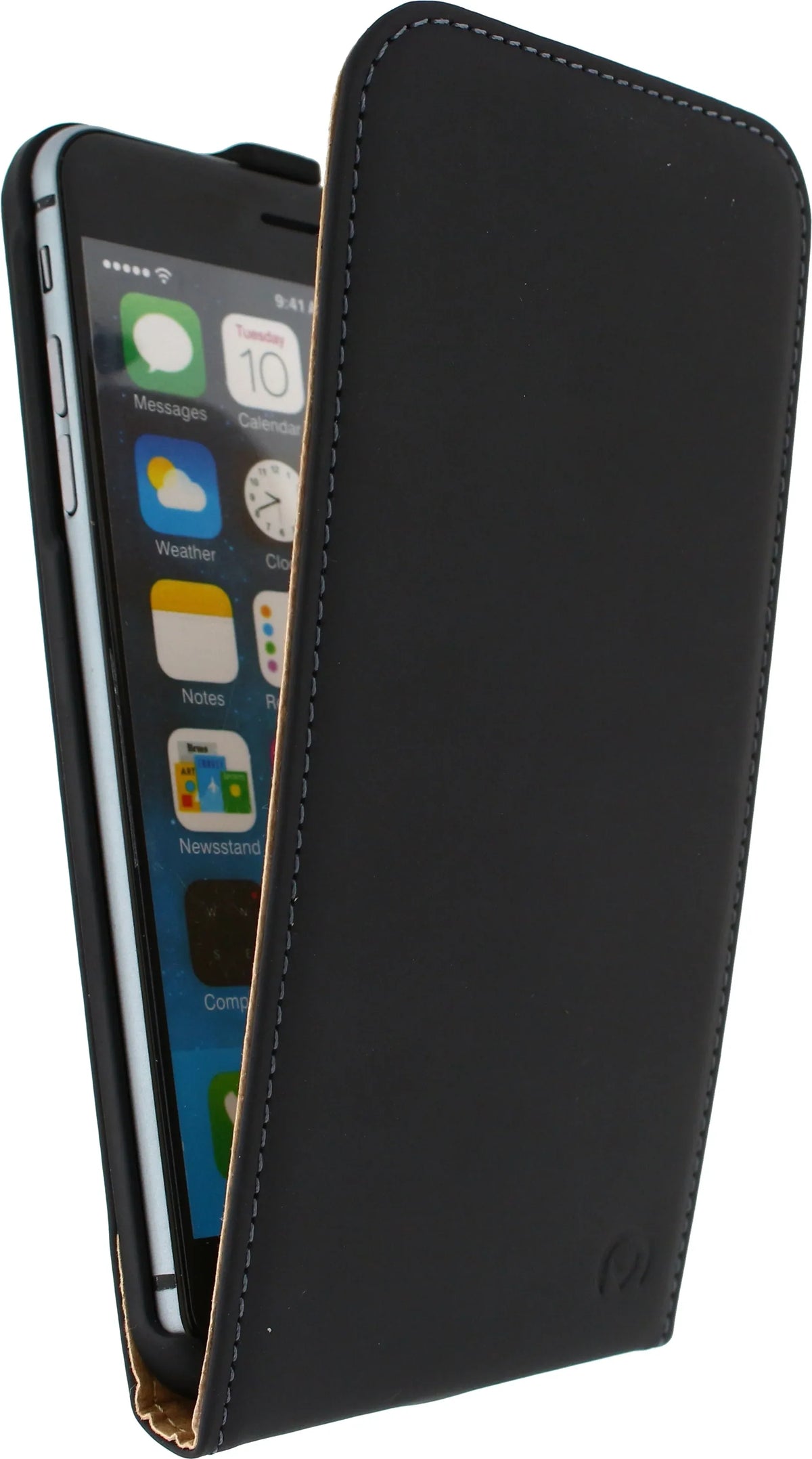 Mobilize Ultra Slim Flip Case Apple Iphone 6 Plus/6S Plus Black - Essentify