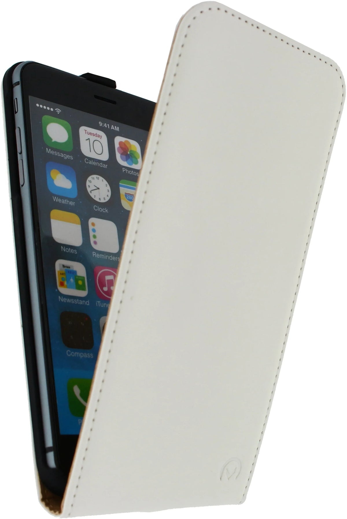 Mobilize Ultra Slim Flip Case Apple Iphone 6 Plus/6S Plus White - Essentify