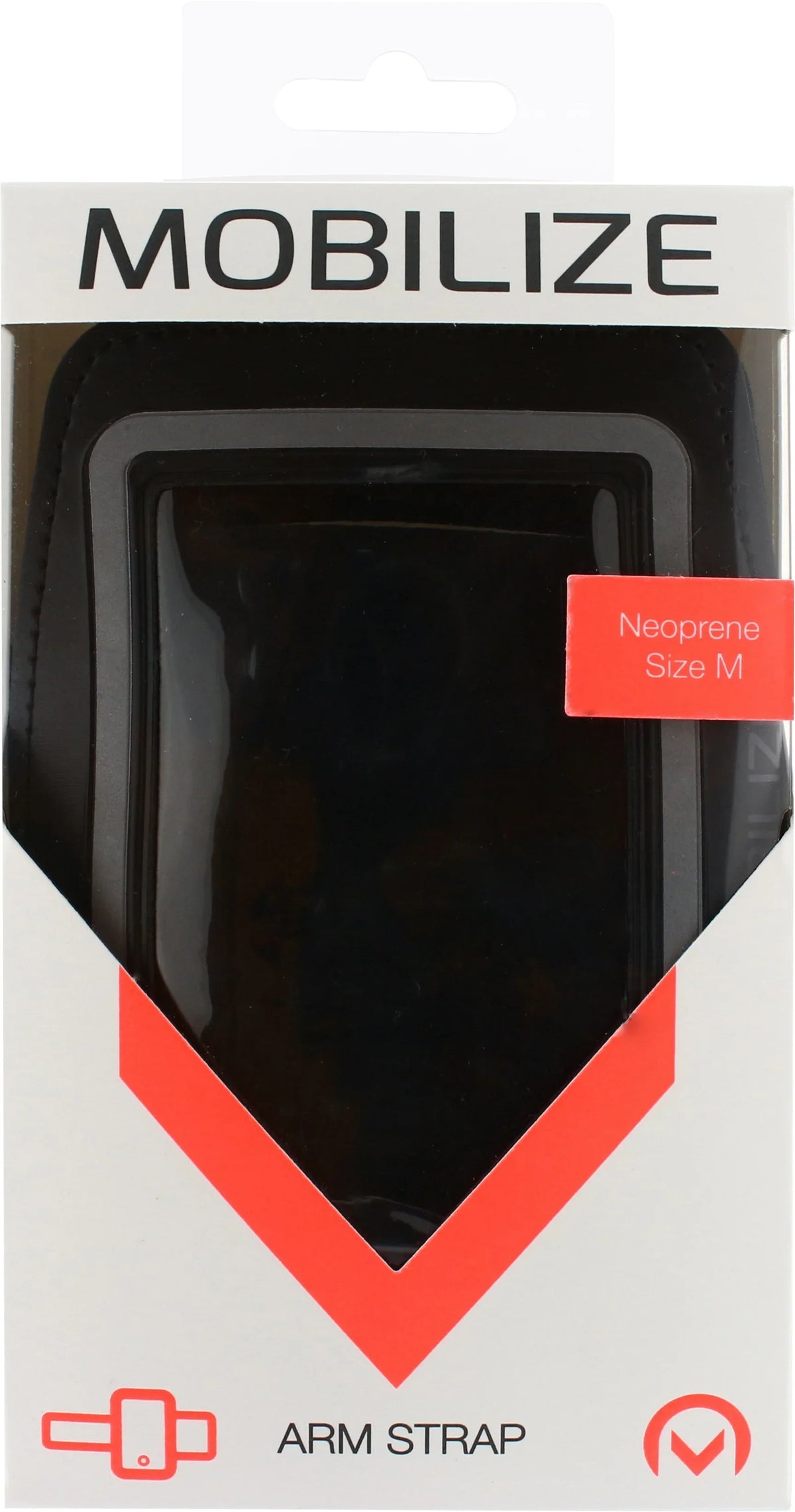 Mobilize Arm Strap Size M Black - Essentify
