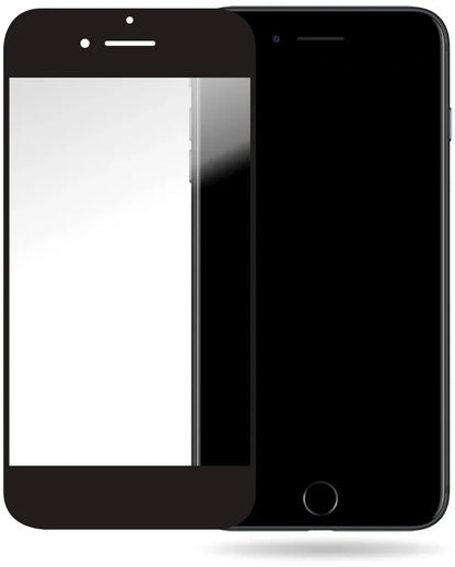 Mobilize Glass Screen Protector - Black Frame - Apple Iphone 6/6S - Essentify