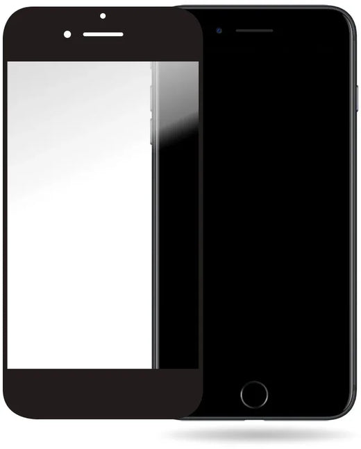 Mobilize Glass Screen Protector - Black Frame - Apple Iphone 6/6S - Essentify