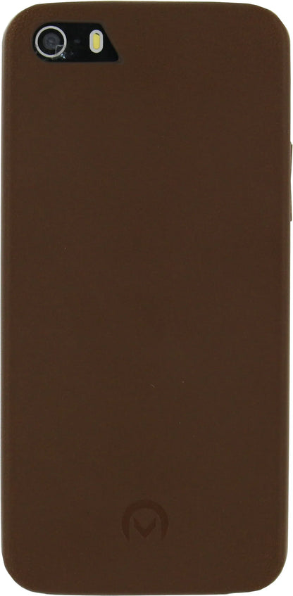 Mobilize Slim Leather Case Apple Iphone 5/5S/Se Brown - Essentify