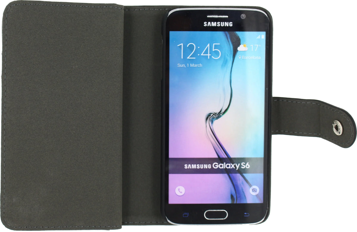 Mobilize All-In-One Wallet Book Case Samsung Galaxy S6 Black - Essentify
