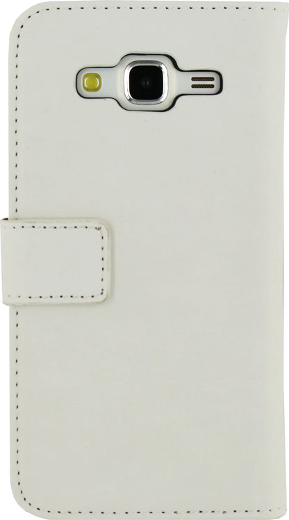 Mobilize Classic Wallet Book Case Samsung Galaxy J5 White - Essentify