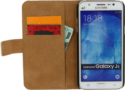 Mobilize Classic Wallet Book Case Samsung Galaxy J5 White - Essentify