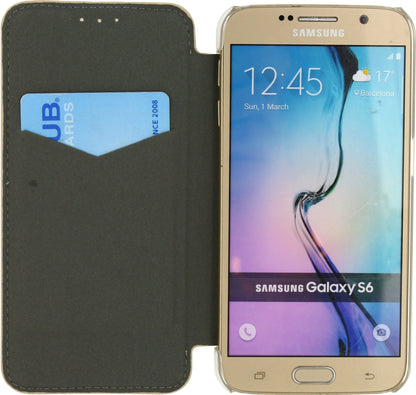 Mobilize Slim Booklet Samsung Galaxy S6 Soft Snake Creamy Rose - Essentify