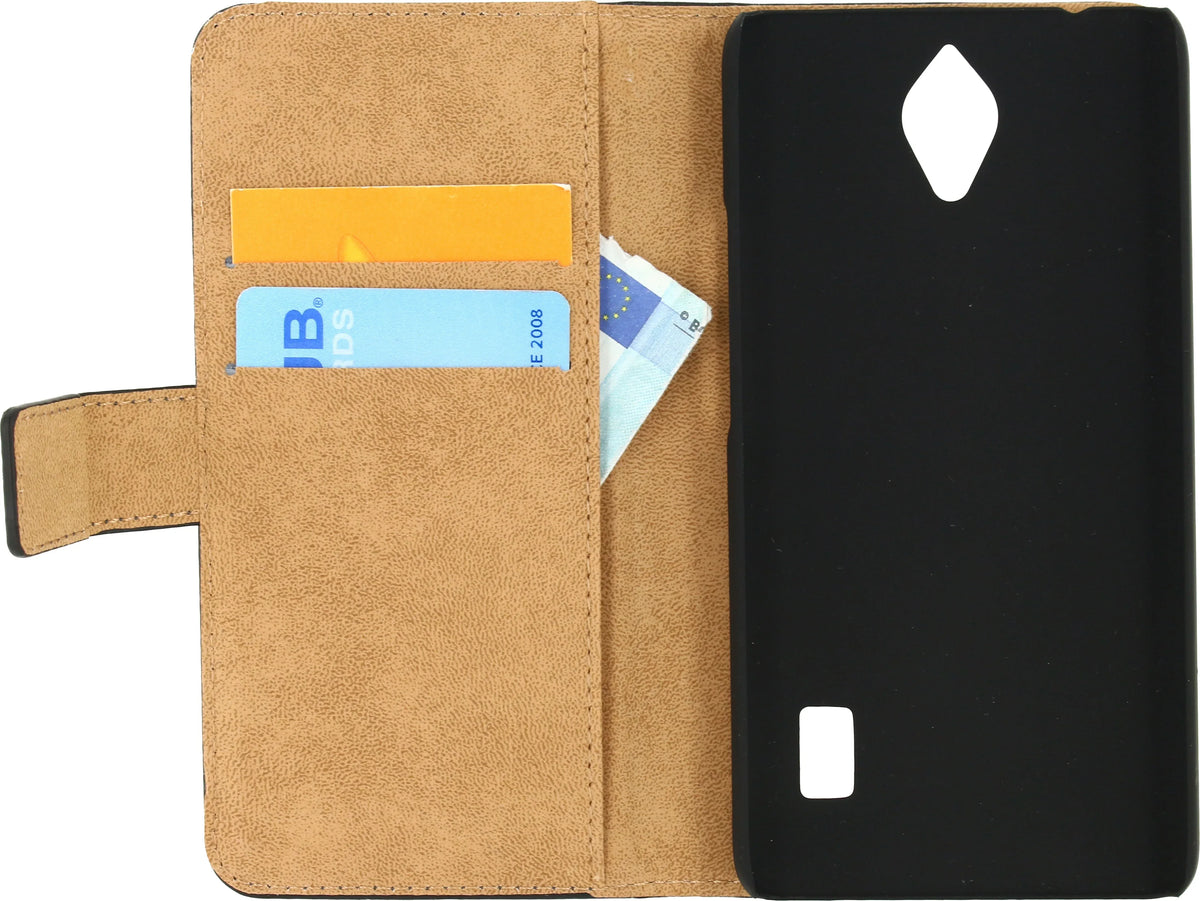Mobilize Classic Wallet Book Case Huawei Y635 Black - Essentify