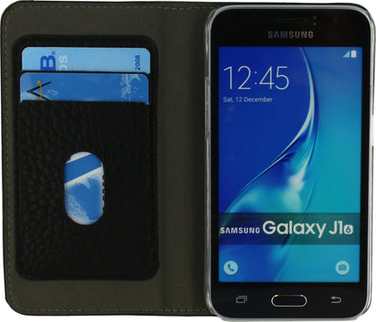 Mobilize Detachable Wallet Book Case Samsung Galaxy J1 2016 Black - Essentify