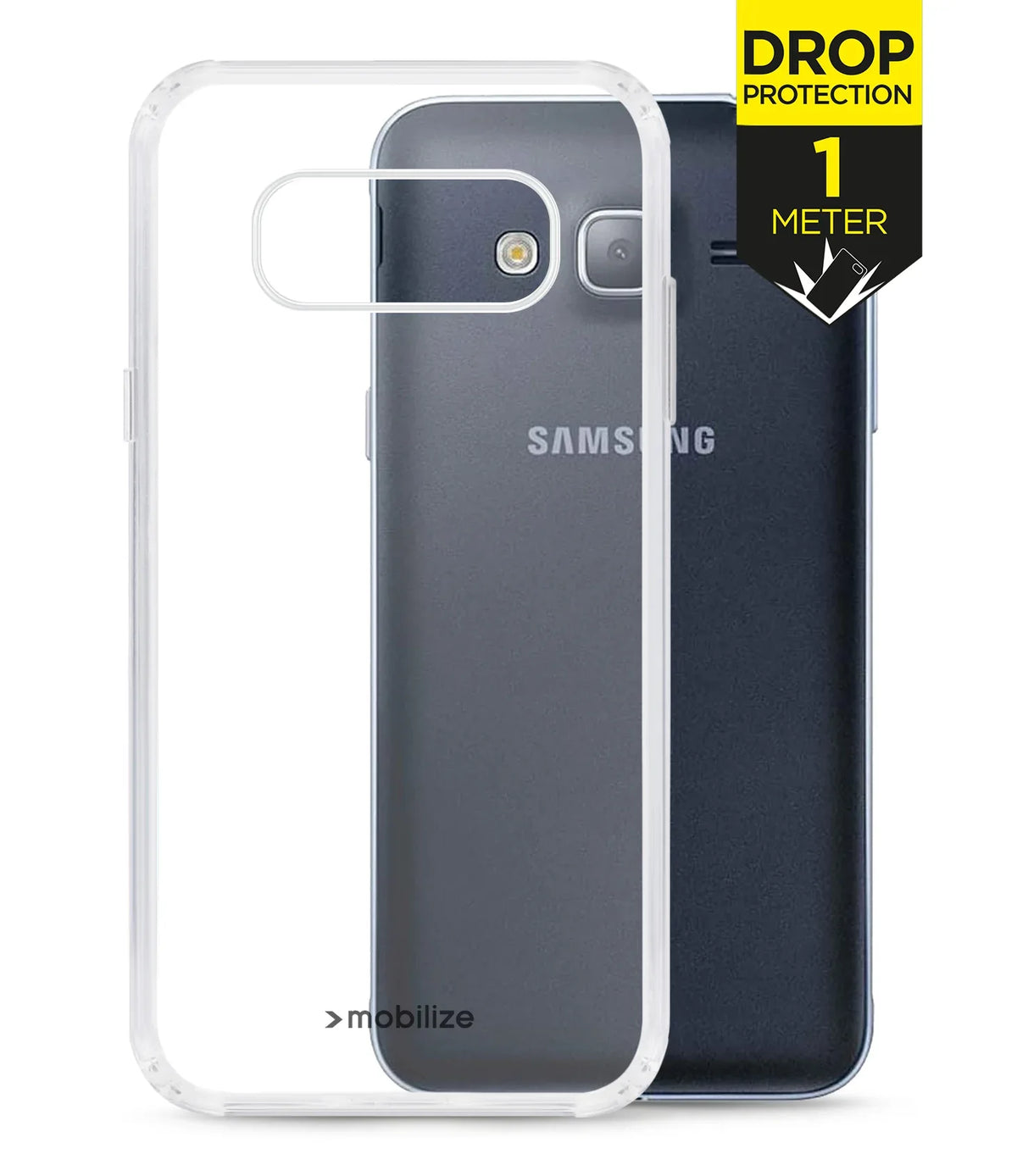 Mobilize Naked Protection Case Samsung Galaxy J3 2016 Clear - Essentify