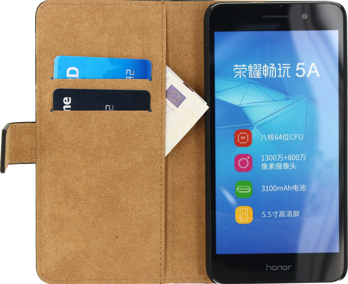 Mobilize Classic Wallet Book Case Huawei Y6 Ii Black - Essentify