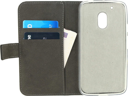 Mobilize Classic Gelly Wallet Book Case Motorola Moto G4 Play Black - Essentify
