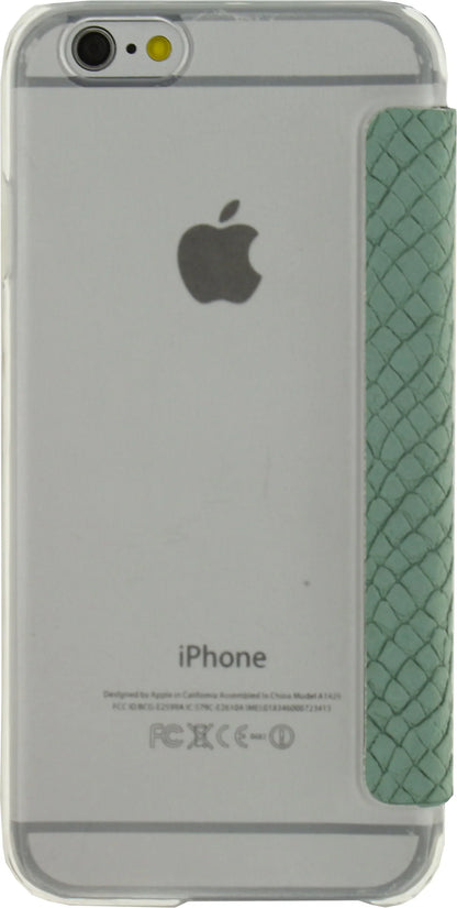 Mobilize Slim Gelly Booklet Apple Iphone 6/6S Soft Snake Wild Moss - Essentify