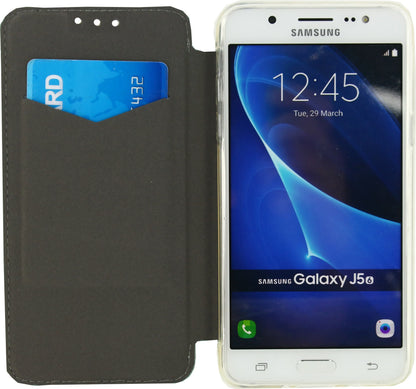 Mobilize Slim Gelly Booklet Samsung Galaxy J5 2016 Soft Snake Creamy Rose - Essentify