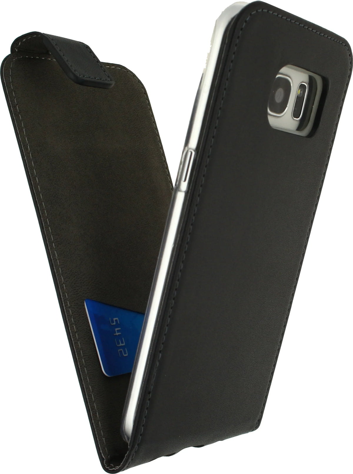 Mobilize Classic Gelly Flip Case Samsung Galaxy S7 Edge Black - Essentify