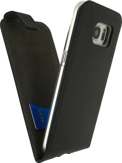 Mobilize Classic Gelly Flip Case Samsung Galaxy S7 Edge Black - Essentify
