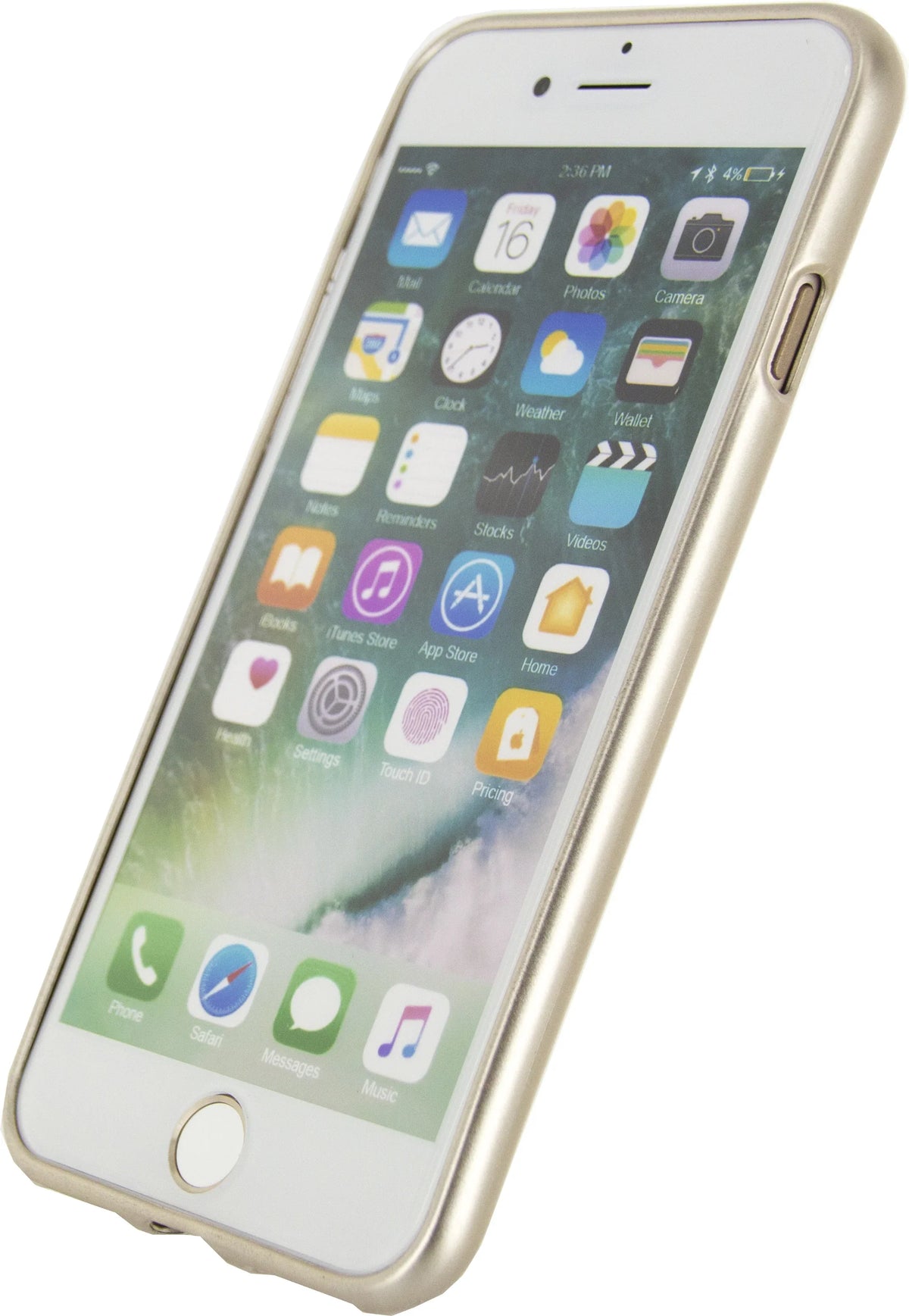 Mobilize Metallic Gelly Case Apple Iphone 7/8/Se (2020/2022) Champagne Gold - Essentify