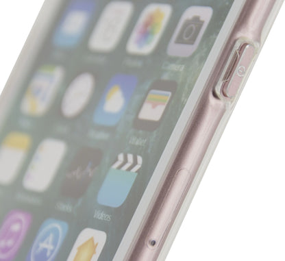 Mobilize Deluxe Gelly Case Apple Iphone 6/6S Clear Rose Gold Button - Essentify