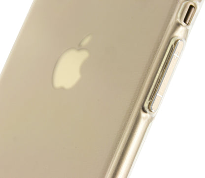 Mobilize Deluxe Gelly Case Apple Iphone 7/8/Se (2020/2022) Clear Gold Button - Essentify