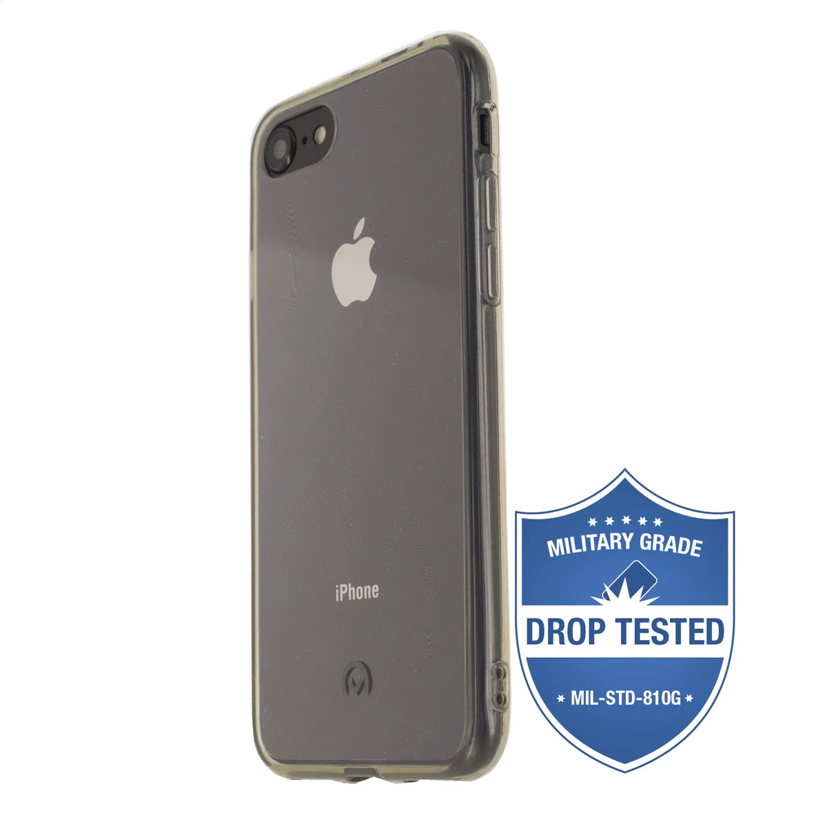Mobilize Slim Naked Protection Case Apple Iphone 7/8/Se (2020/2022) Grey/Transparant - Essentify