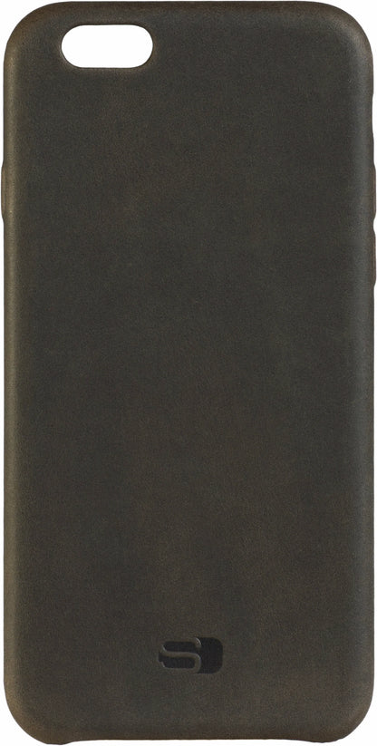 Senza Raw Leather Cover Apple Iphone 6/6S Chestnut Brown - Essentify